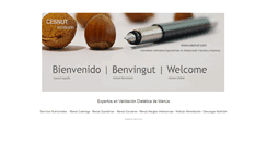 Desktop Screenshot of cesnutnutricio.com